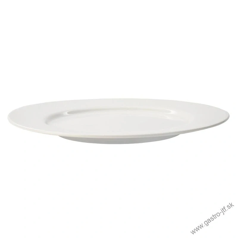 Norwich tanier plytký pr.27 cm, biely okraj