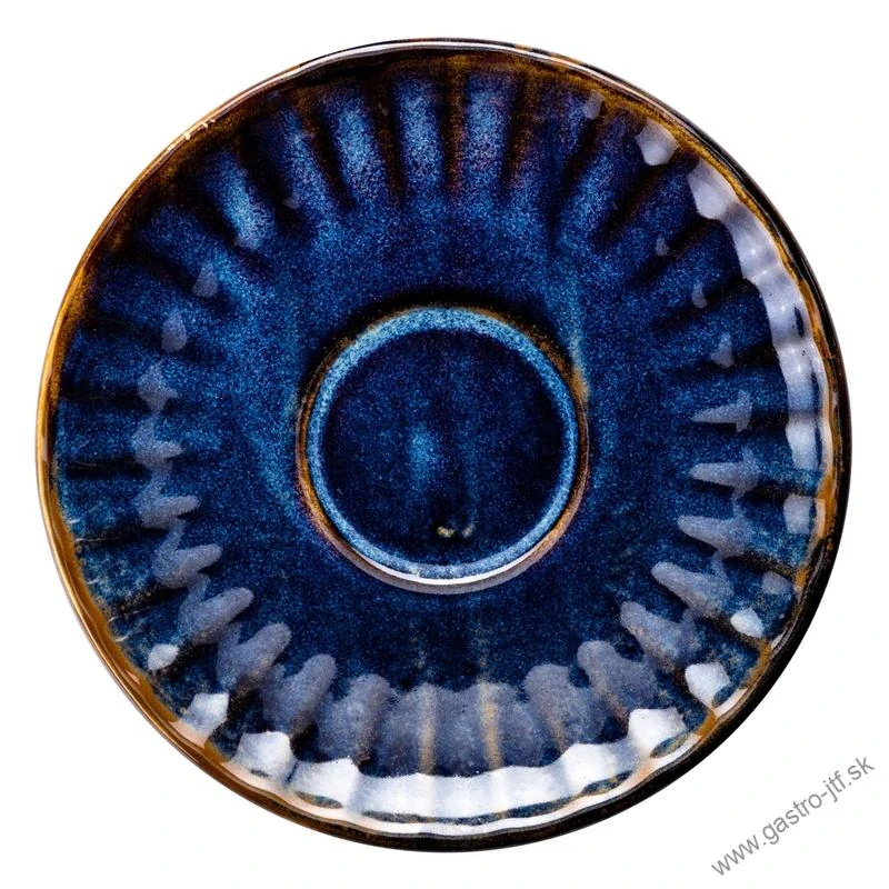 Deep blue podšálka pr. 15 cm