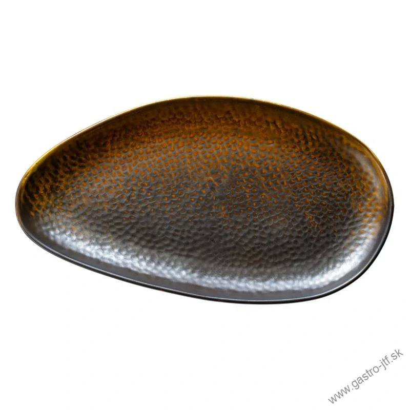 Fire tanier plytký oválny pr. 33x18 cm