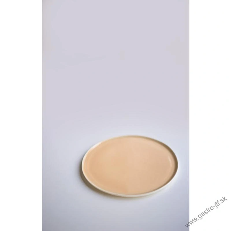 Eter tanier plytký pr. 18 cm, lososový