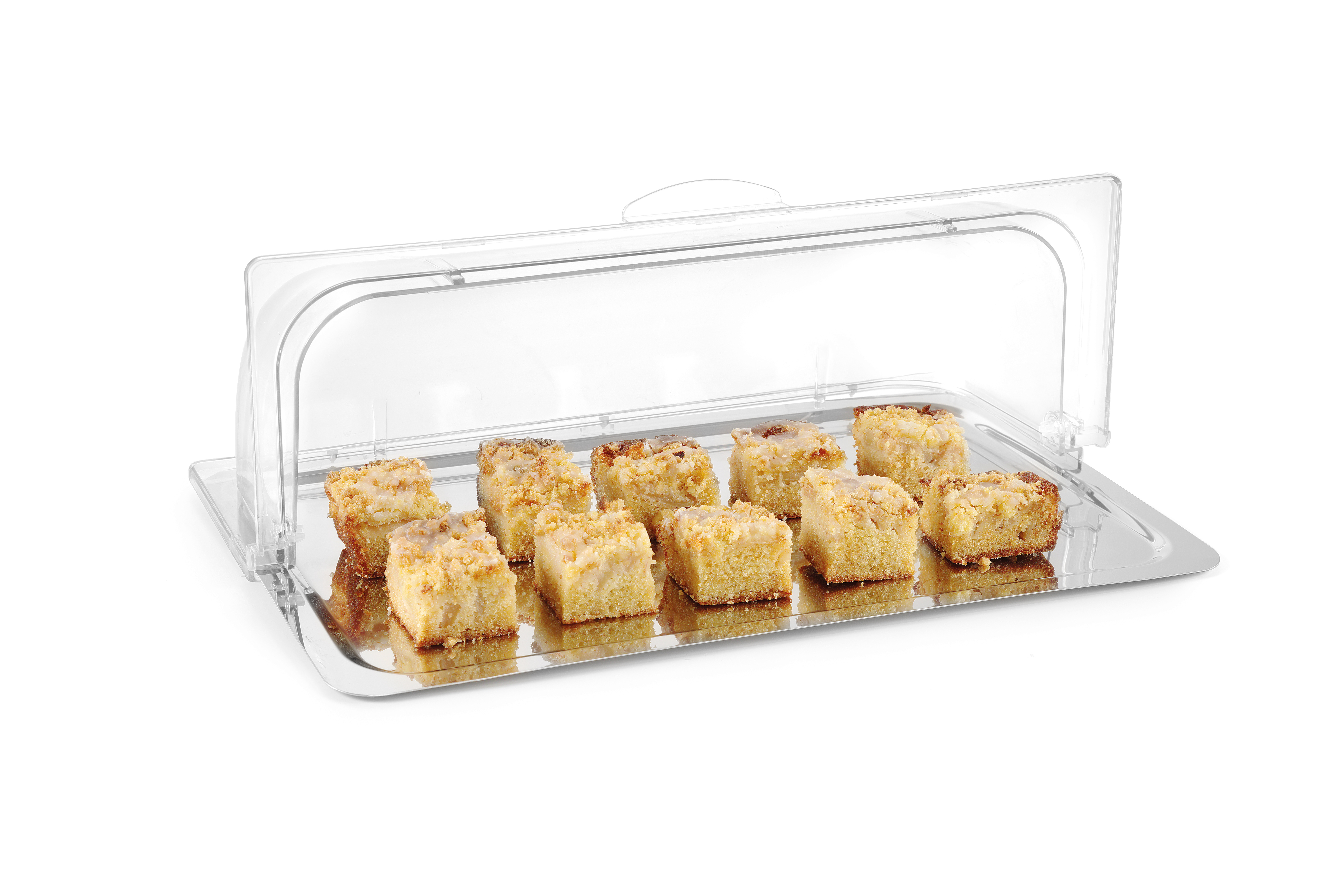 Veko Roll-Top priehľadné na GN 1/1, v. 18 cm