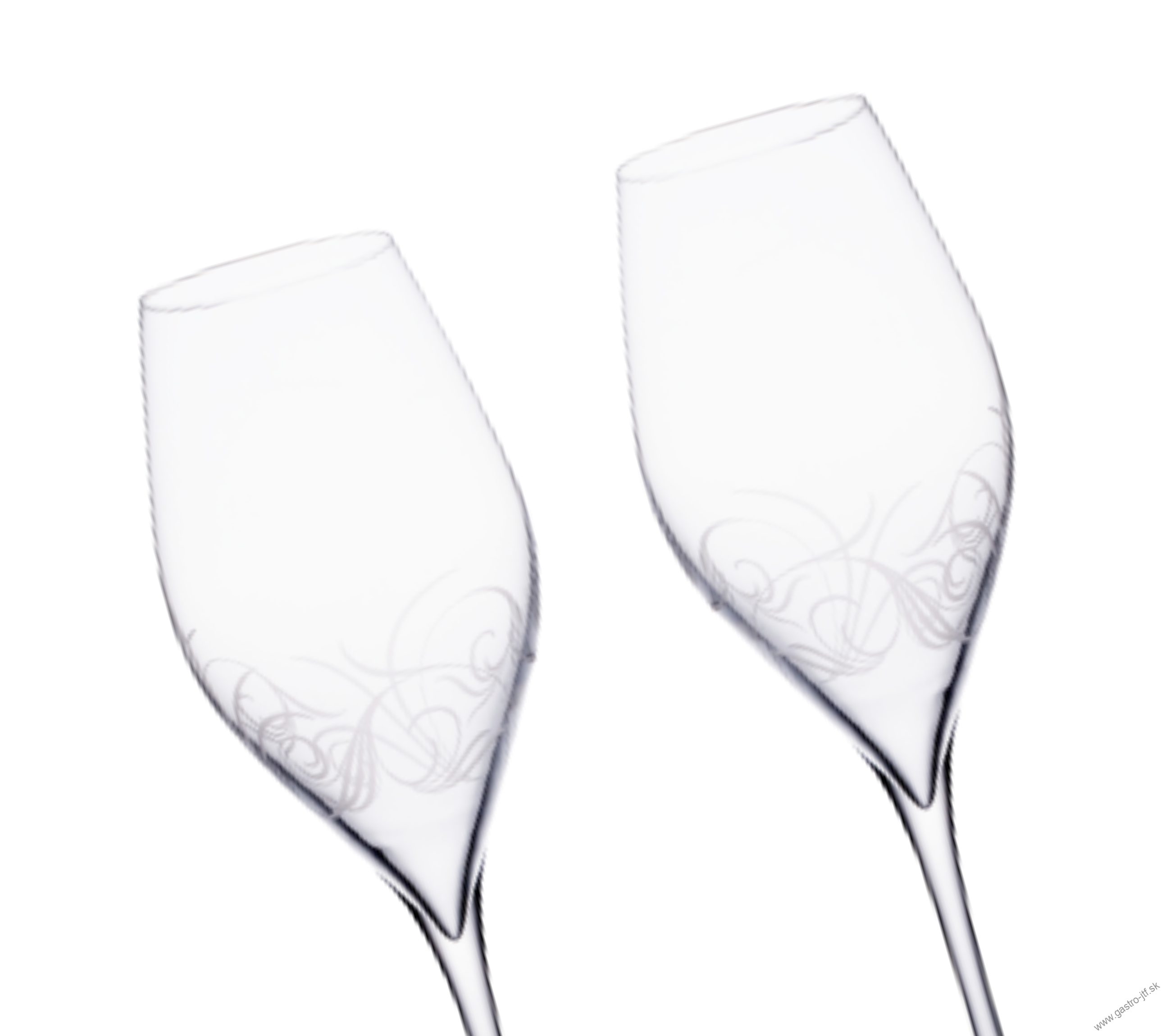 Poháre na prosecco MEADOW 320 ml 4 ks