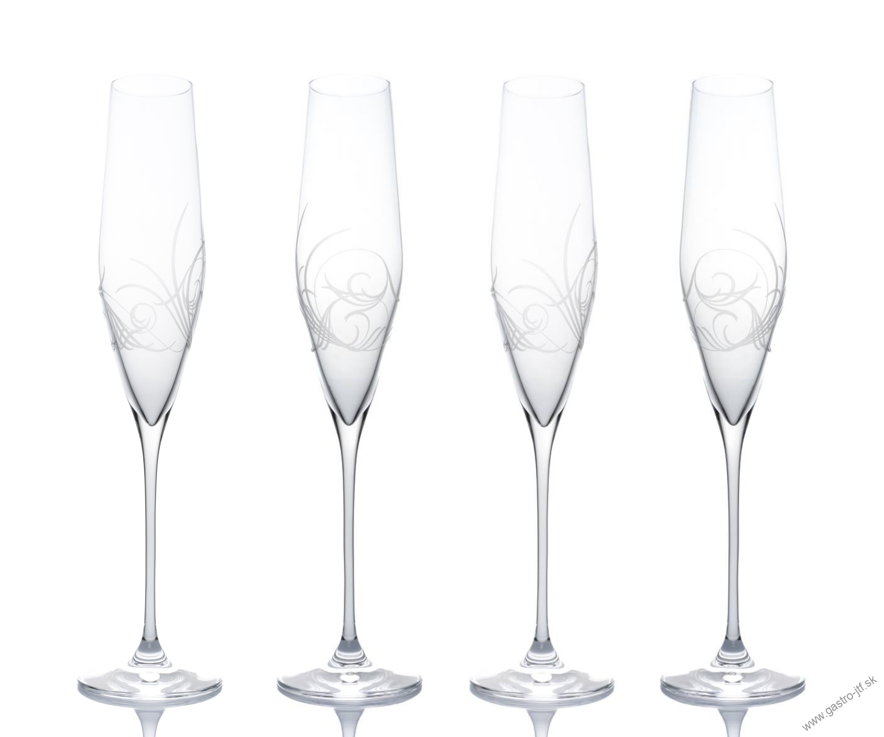 Poháre na sekt MEADOW 190 ml 4 ks