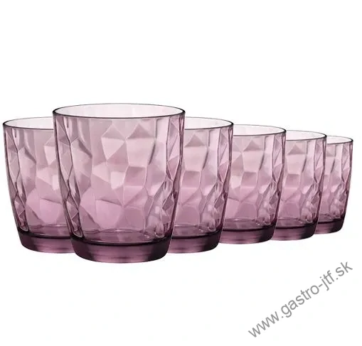 Pohár Diamond 30 cl fialový
