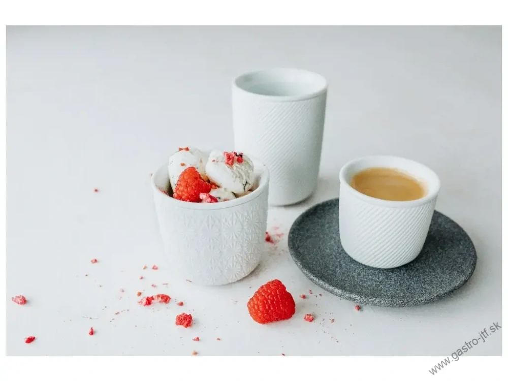 Šálka DOUBLEWALL twist glazed 18cl