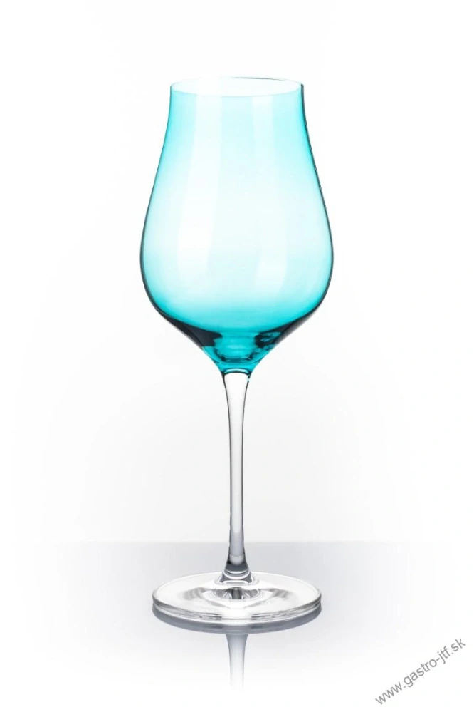 Farebné poháre na víno DION 500 ml BLUE (2 ks)