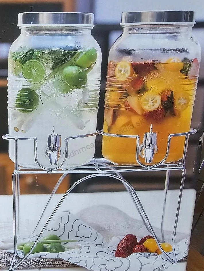 SET Set nádob na limonádu TWIN dispenser 2+1