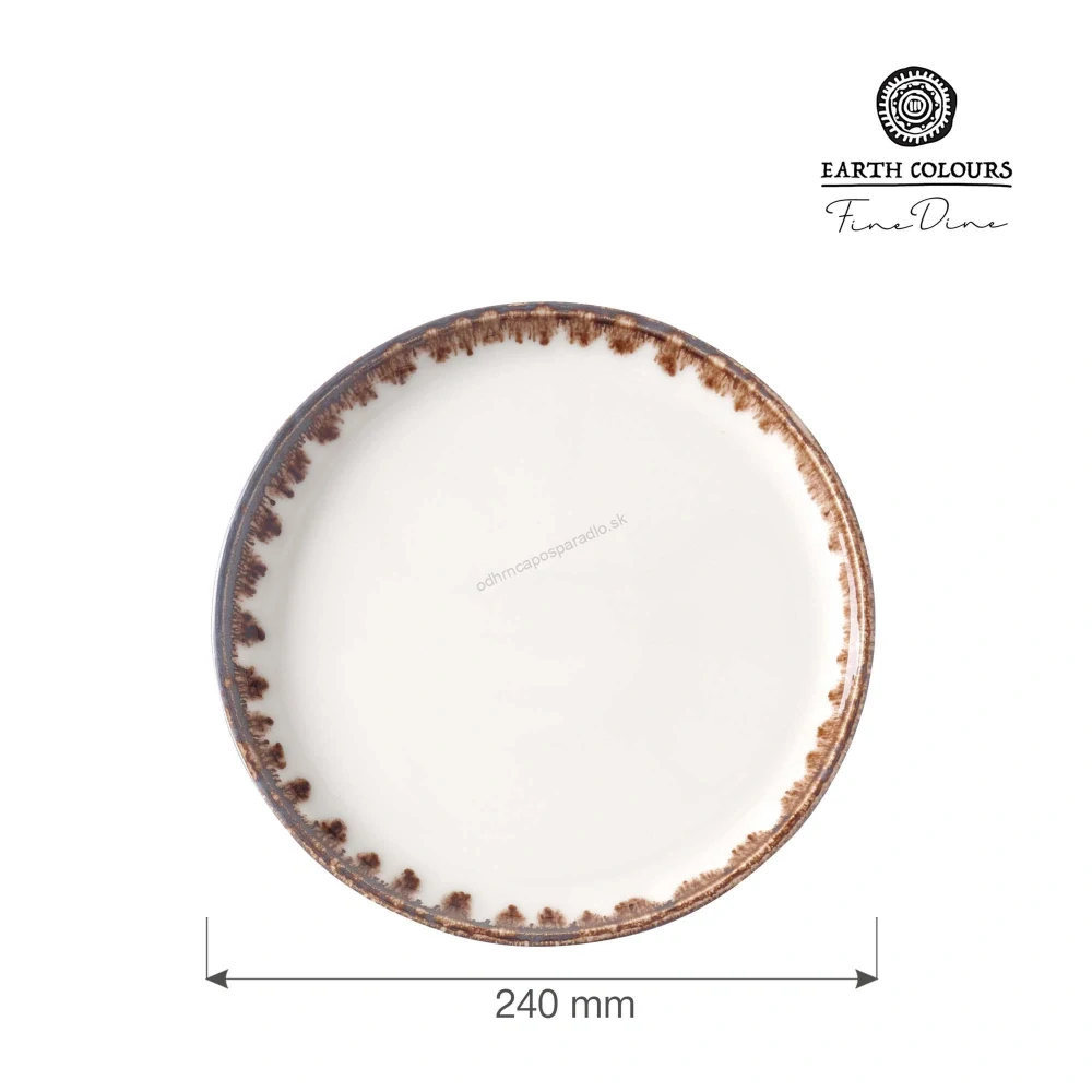 VANILLA Tanier plytký 24 cm