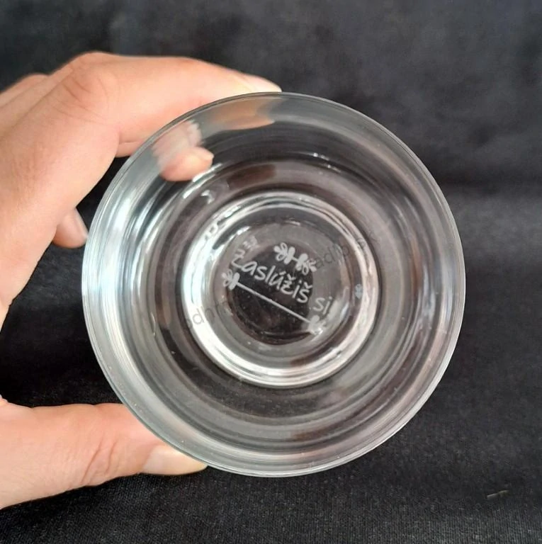 Pohár "Zaslúžiš si" pieskovanie LUME 370 ml