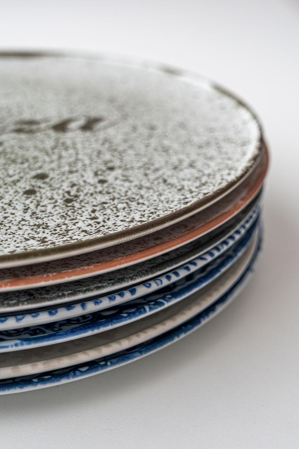 Tanier na pizzu 32 cm Basic PIZZA rustic červený