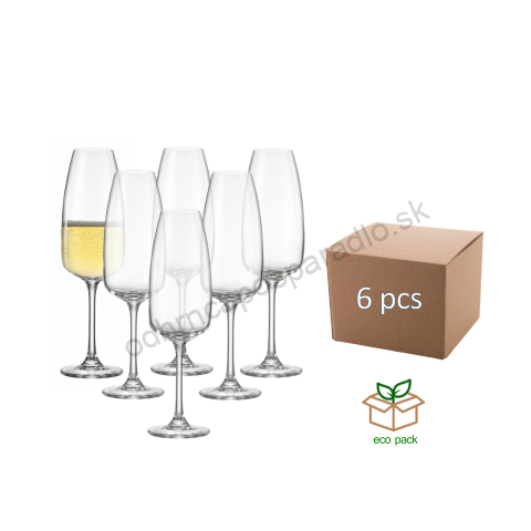 HORUS Poháre na sekt 290 ml (6 ks)