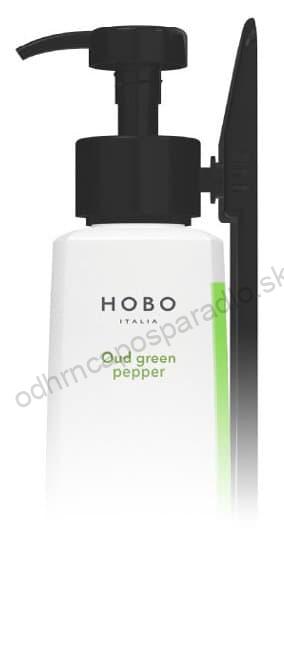 Držiak na stenu pre fľaše 250 ml čierny + pumpička HOBO