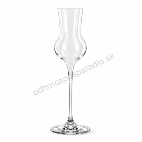 Pohárik GRAPPA 80 ml Banchetto (ťahaná noha) (bal 6 ks)