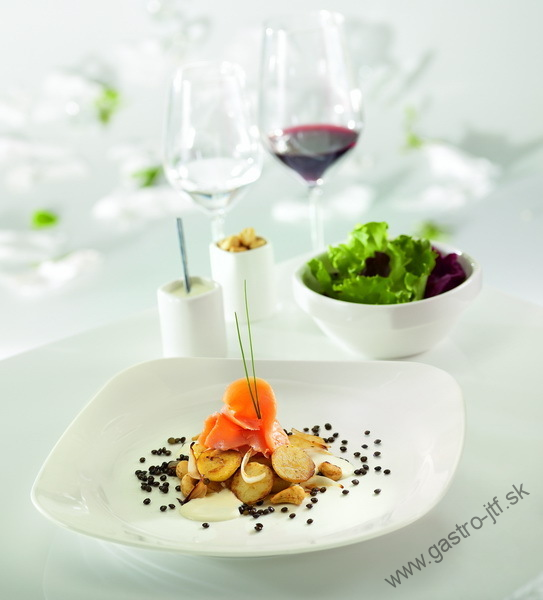 Hranatý tanier hlboký  14 cm Ska *5-r.záruka