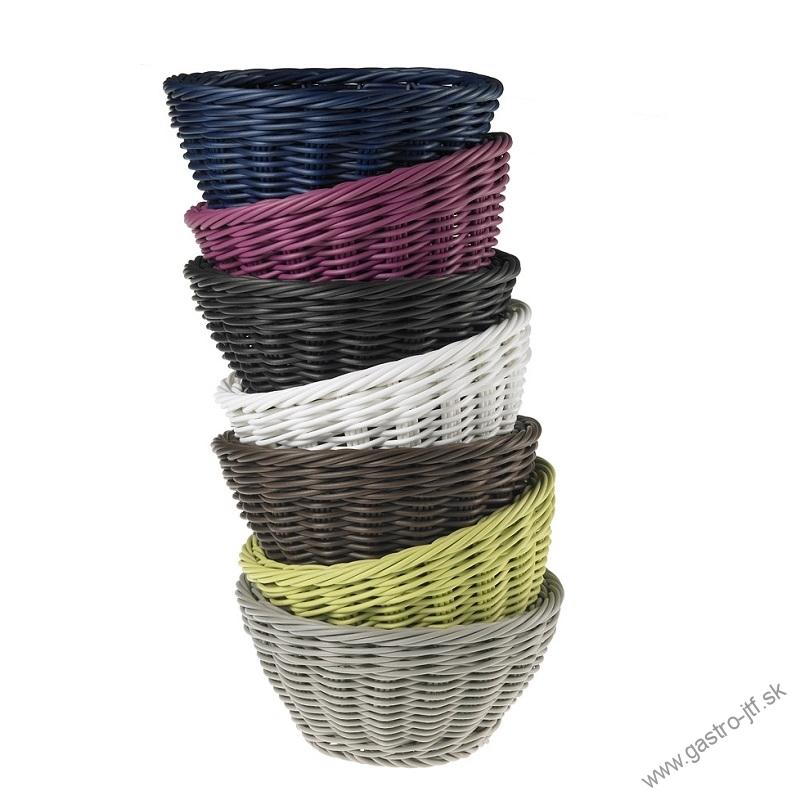 Košík zelený 18x9 cm PP, do umývačky