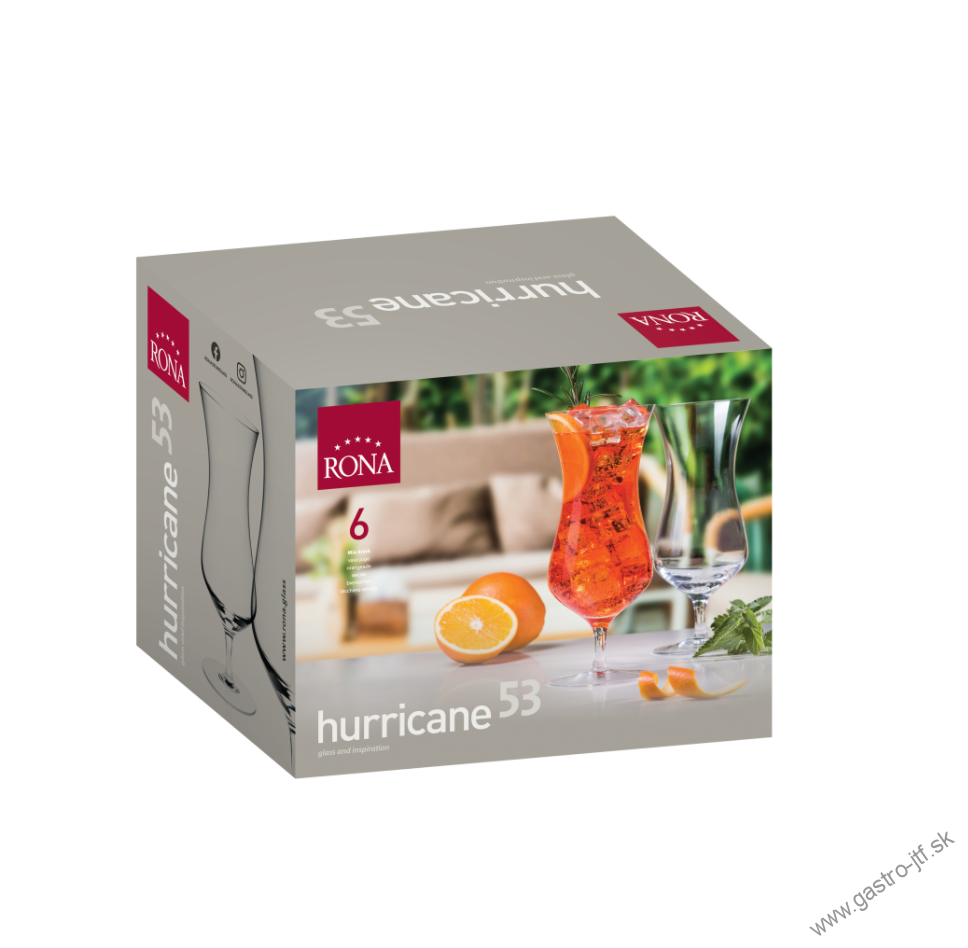 Hurricane cocktail 530 ml UNIVERSAL