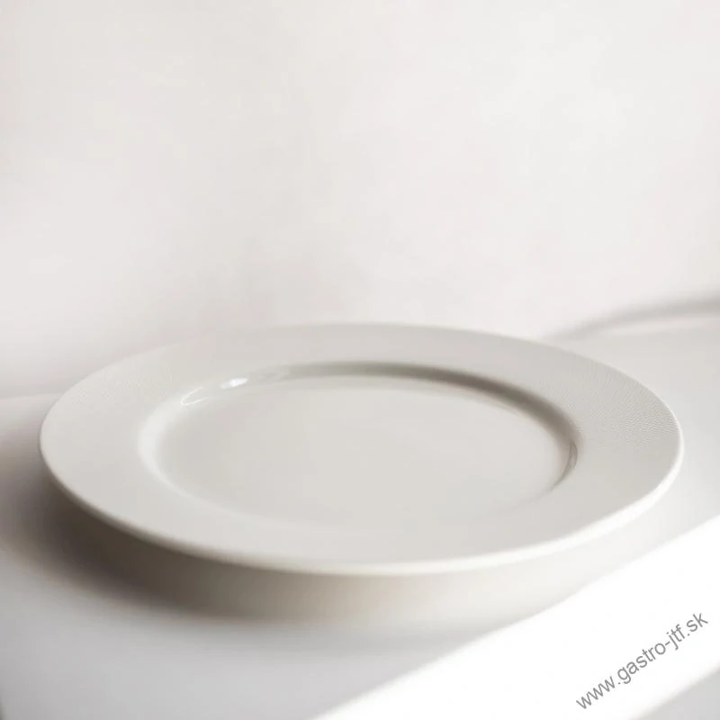Norwich tanier plytký pr.23 cm, biely okraj