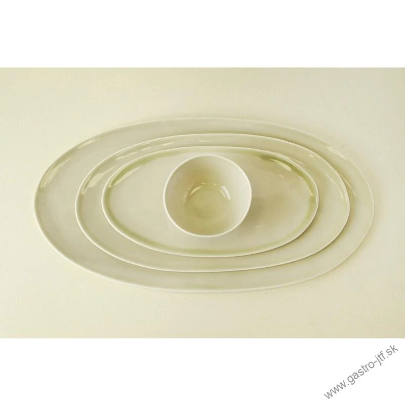 Eter tanier oválny 26,5x14 cm, béžový