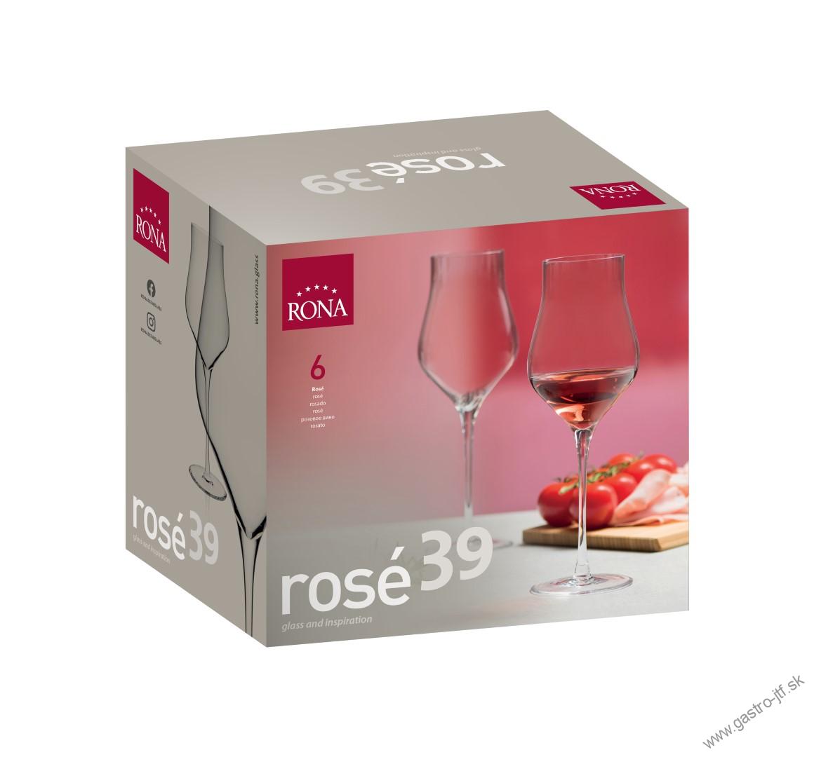 Kalich na ružové víno 390 ml