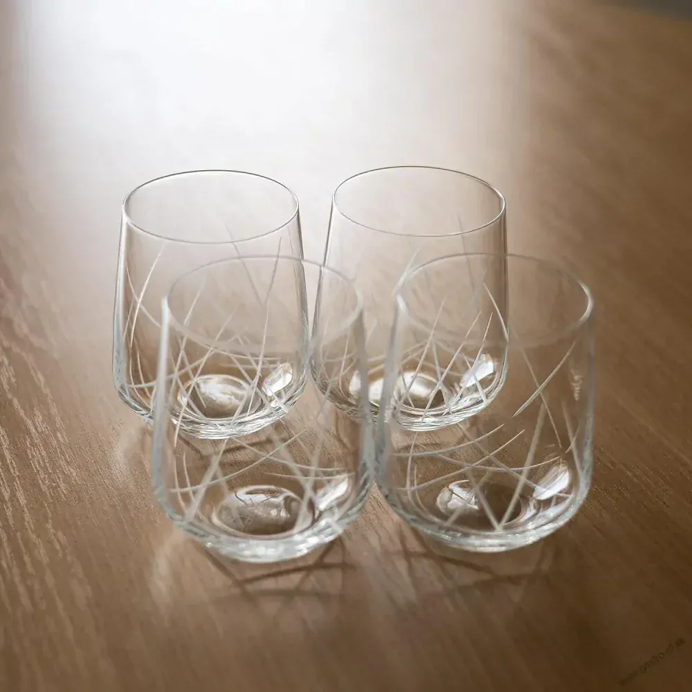 Poháre na whisky KRIS-KROS 350 ml 4 ks ks