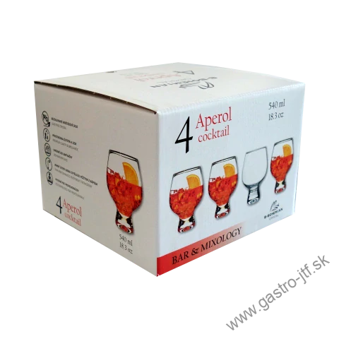 Aperol - cocktail pohár 540 ml