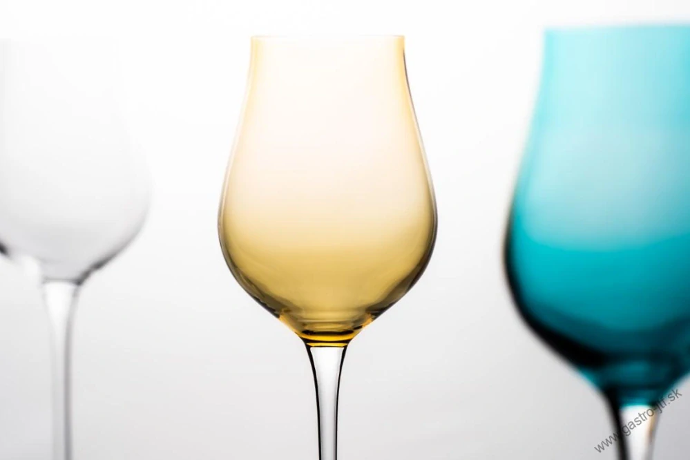 Farebné poháre na prosecco 250 ml MIX (2+2 ks)