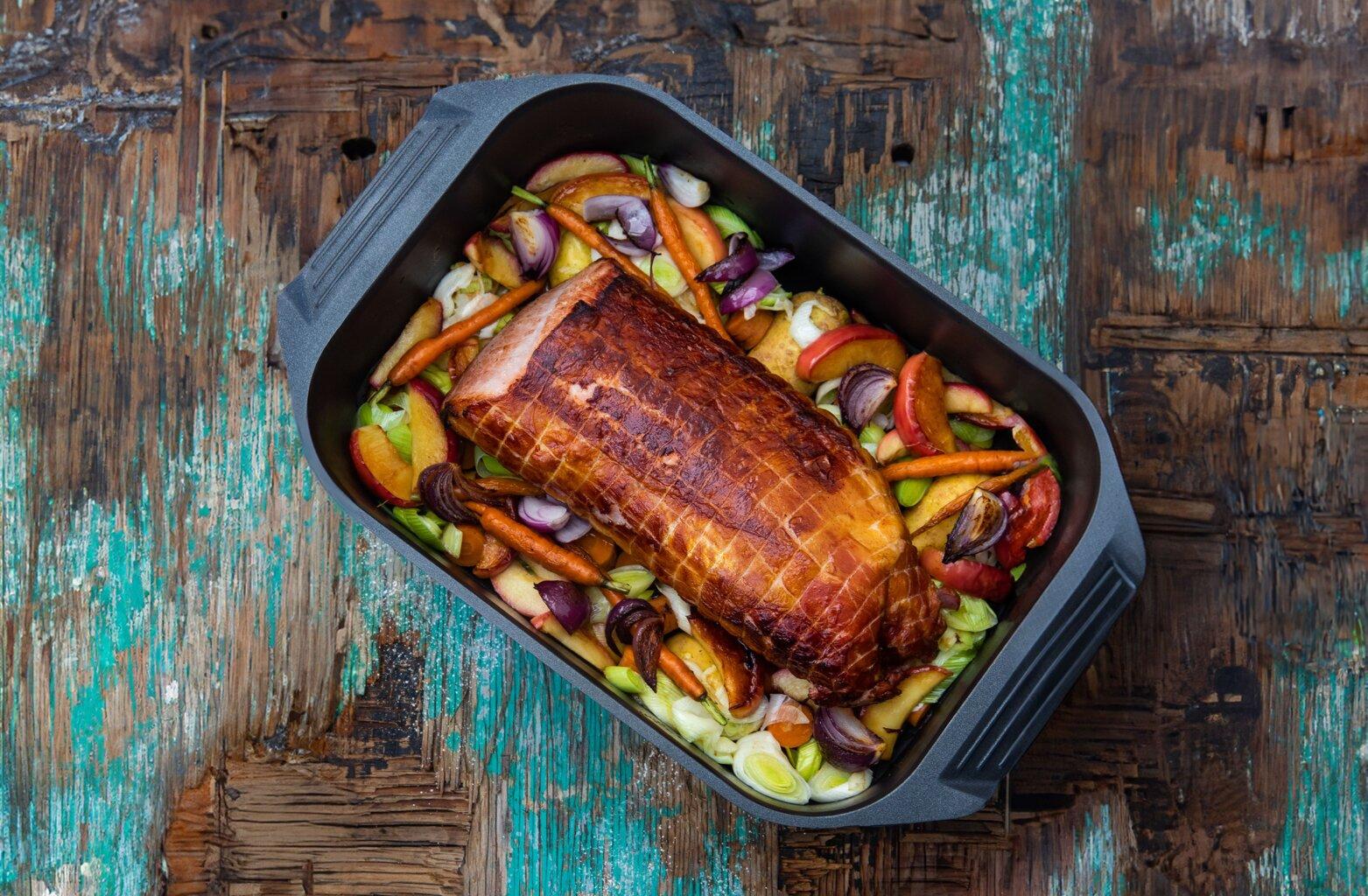 Pekáč KARREE s gril. vekom 42x26 cm ELO