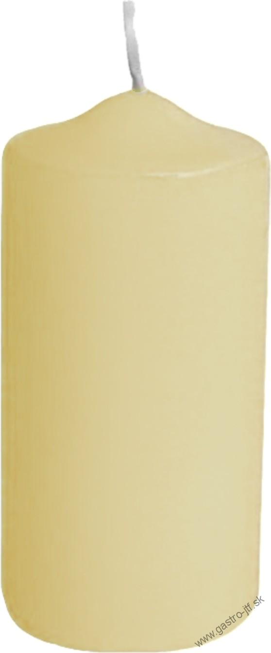 Sviečka valcová pr.40 x 80 mm rôzne farby (4 ks)