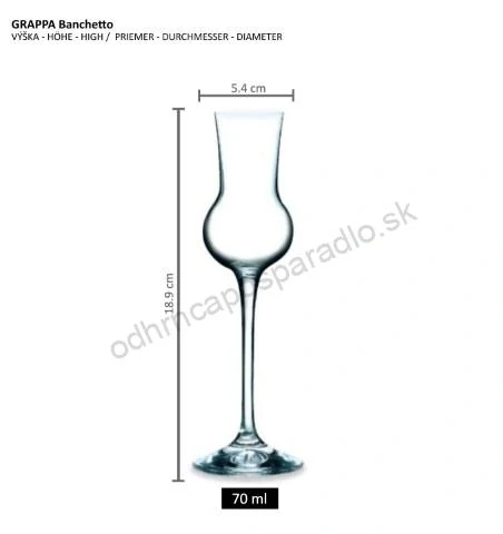 Grappa Banchetto 70 ml (bal 50 ks)