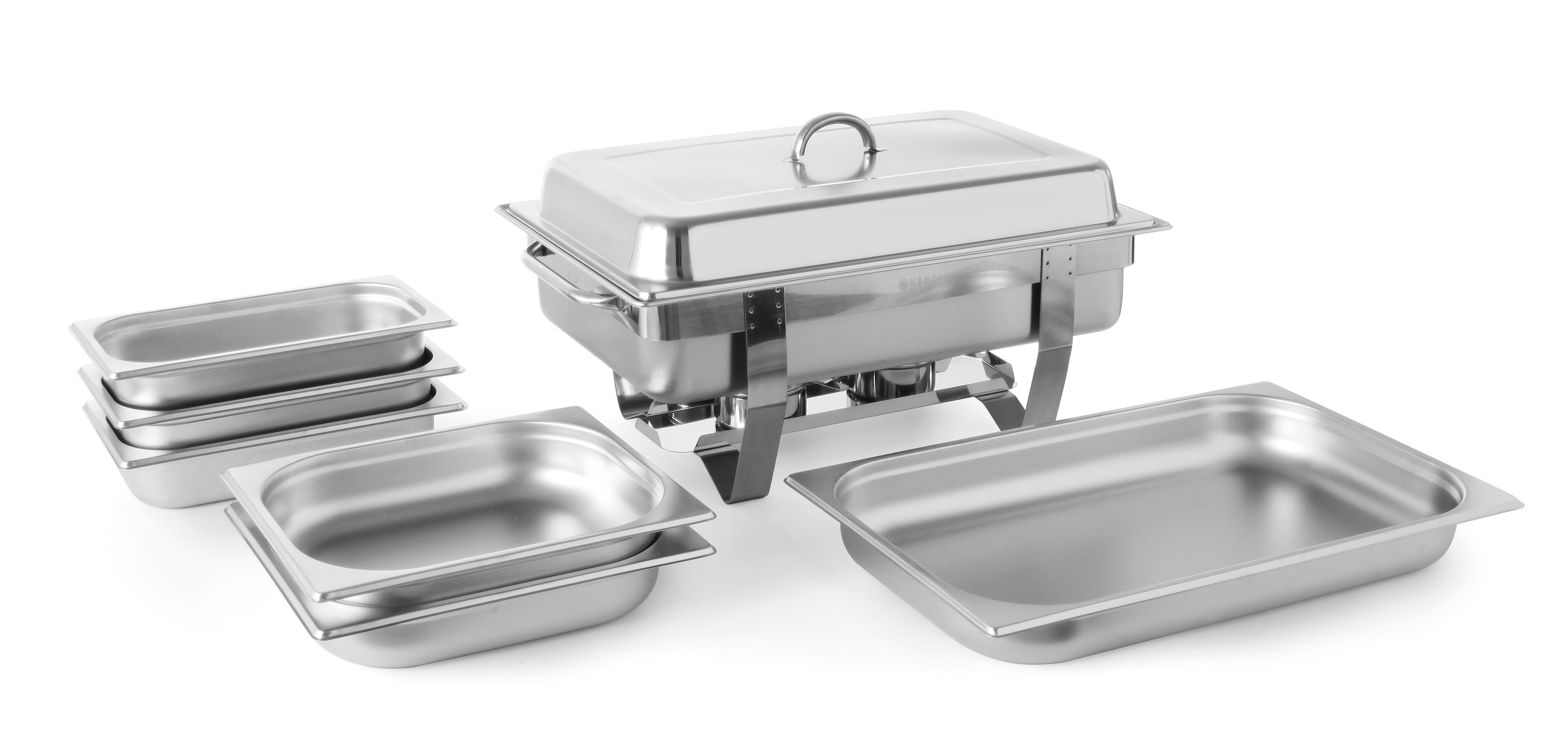 Chafing s poklopom GN1/1 set s gastronádobami