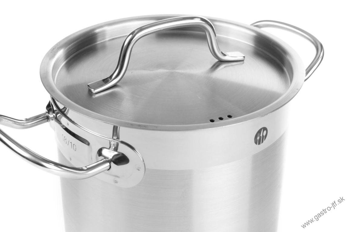 Hrniec nízky s pokrievkou PROFI 28 cm / 7,5 l