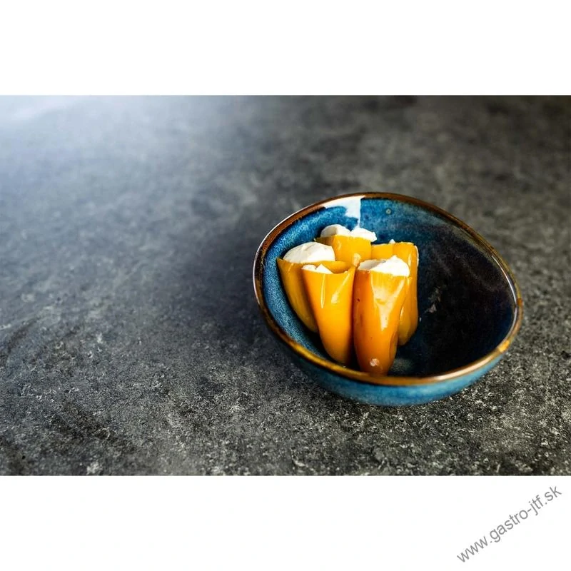 Deep blue ramekin 8,5x7,5 cm