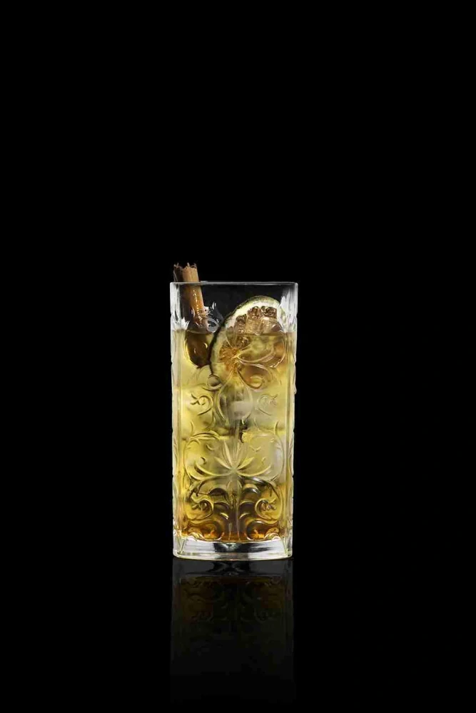 RCR poháre Longdrink HB 370 ml TATTOO (6 ks)