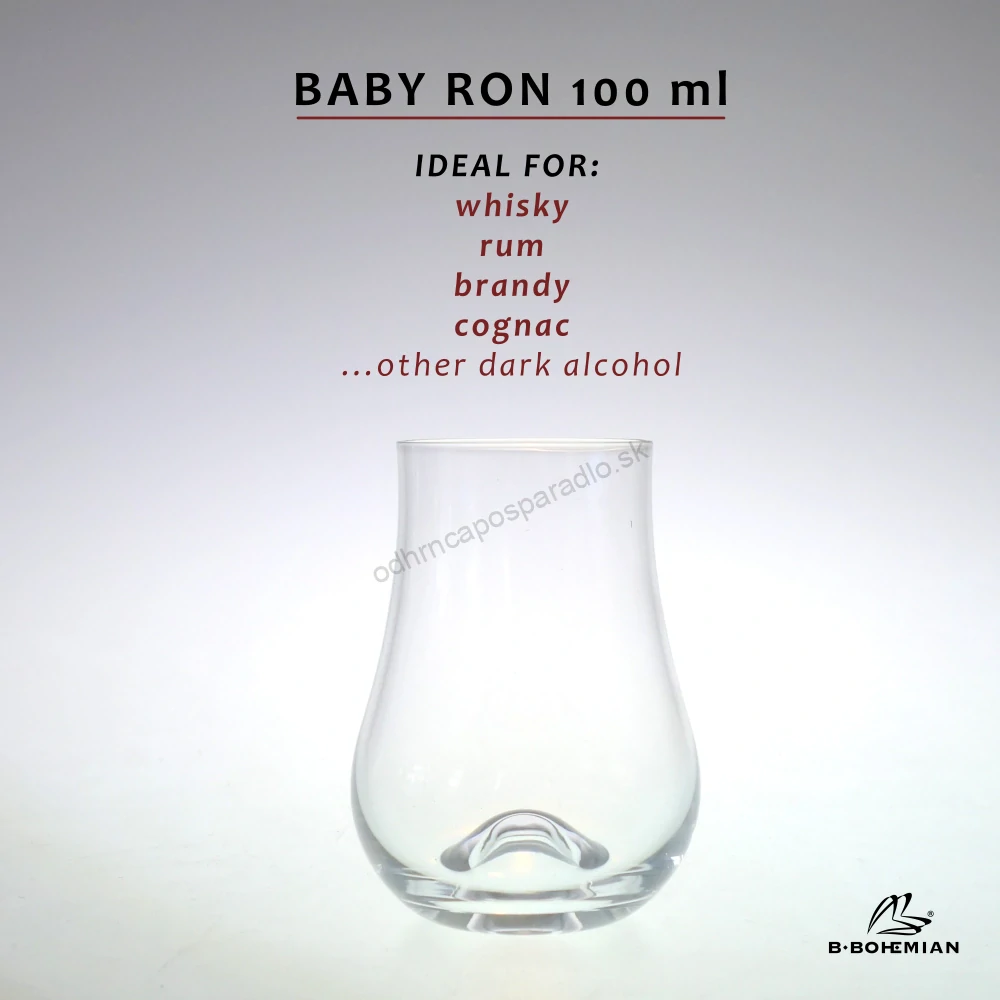 Poháre na rum a whisky BABY RON 100 ml