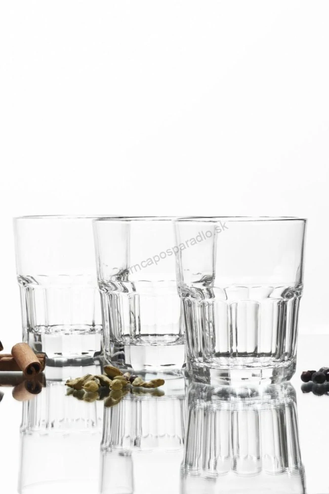 Pohár nízky 290 ml NERVIÓN stohovateľný ´T´ /A12/ ( celotemperovaný)