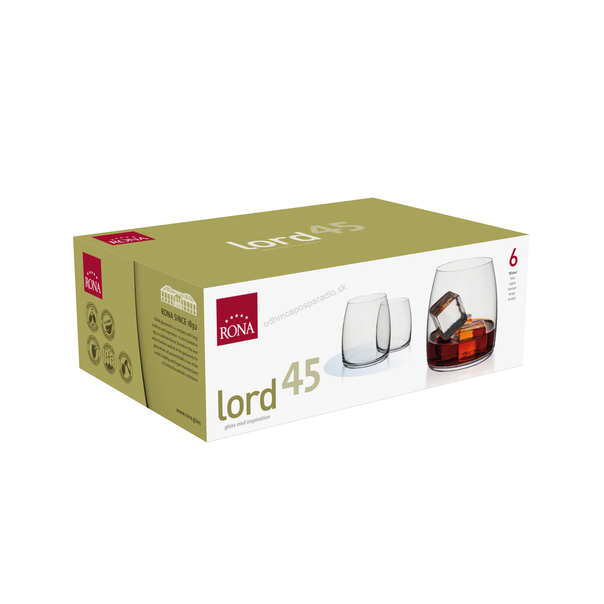 Pohár na nápoje LORD 450 ml Old Fashioned