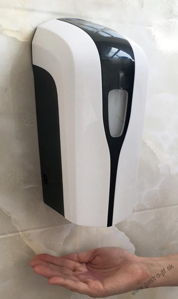 Bezdotykový dávkovač dezinfekcie bielo-čierny 1000ml DAV001