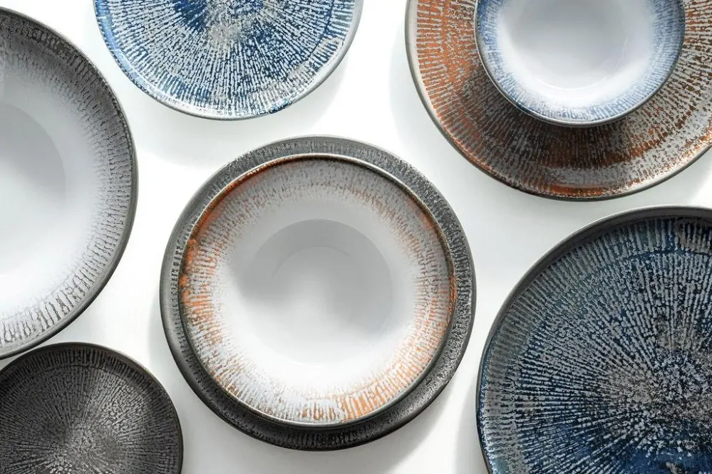 Tanier hlboký pasta 22 cm Optimo SHELL Brown