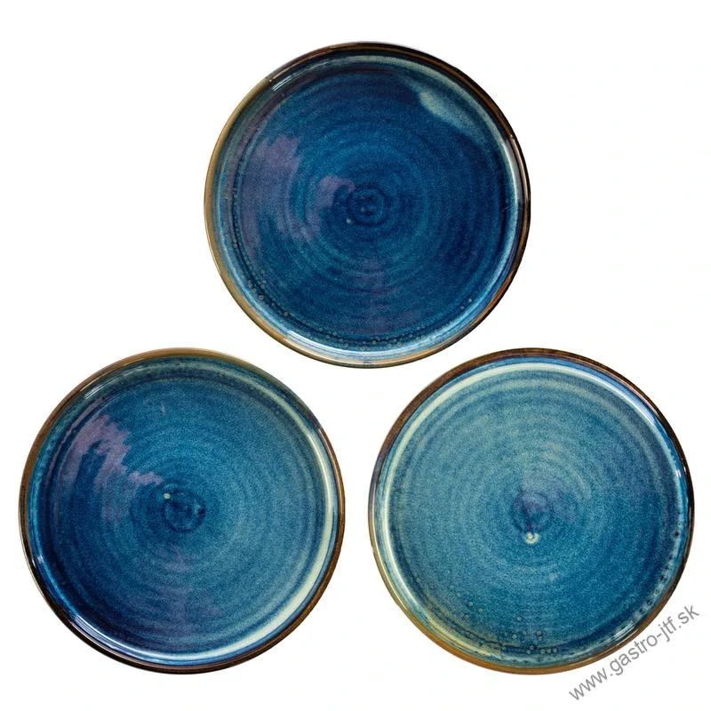 Deep blue tanier plytký pr. 18 cm