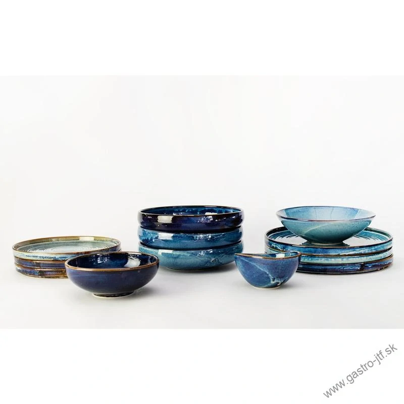 Deep blue tanier plytký pr. 25 cm