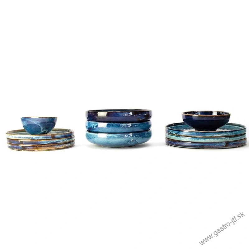 Deep blue tanier plytký pr. 30 cm