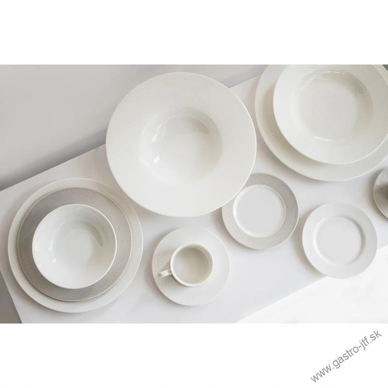 Norwich tanier hlboký pasta pr.30 cm, biely okraj