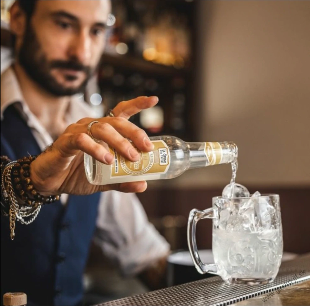 RCR sklenený hrnček 420 ml TATTOO MULE