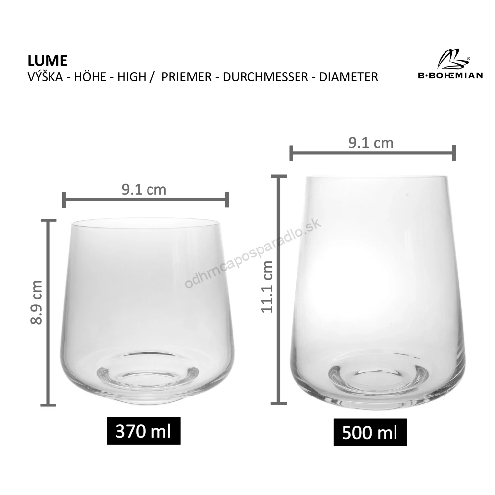 Pohár Highball LUME 500 ml univerzál